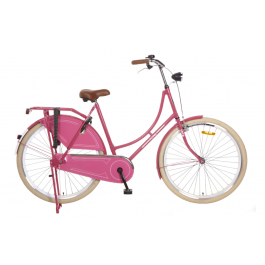 Omafiets 28 inch Roze