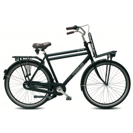 Transportfiets heren VOGUE ELITE 28 inch Mat Zwart 3 versnellingen