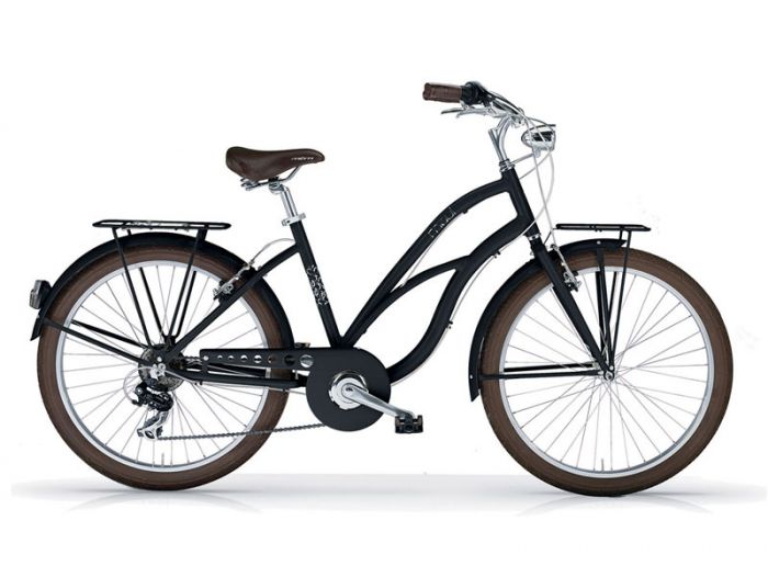 Beach Cruiser dames Maui 26 inch zwart 7 versnellingen