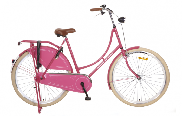 Versterken Peregrination In tegenspraak Omafiets 28 inch Roze